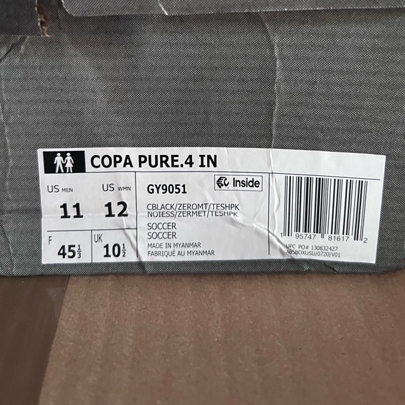 Adidas Copa Pure 4 Indoor Soccer Shoes - Picture 10 of 10